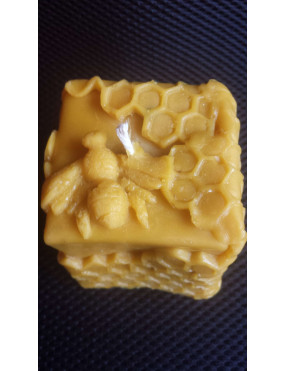 C113  Cube with honeycomb...