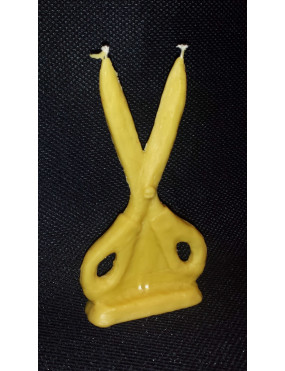 C192 Scissors candle