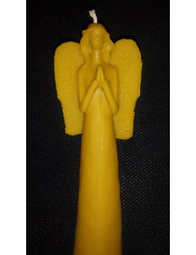 C198  Wax candle- Angel