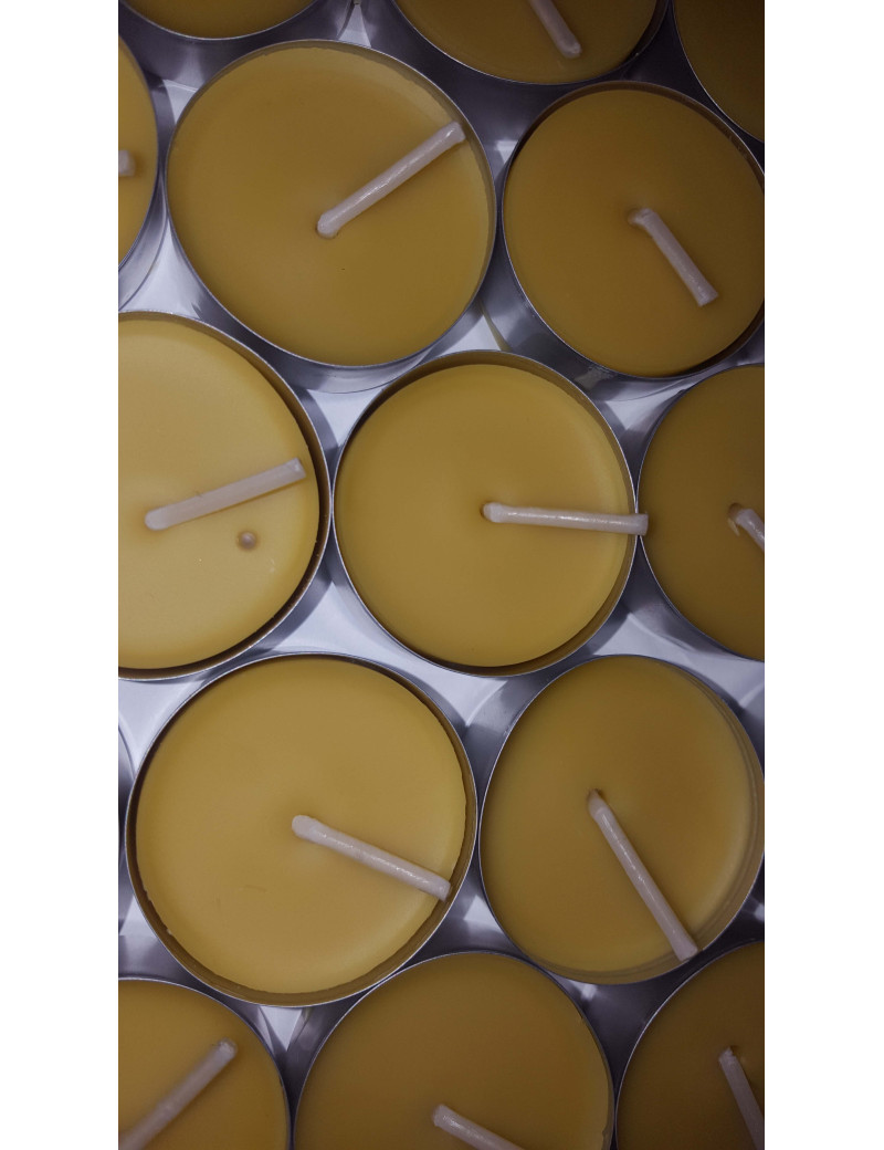 C029  Wax candle- Tea light cyrkle