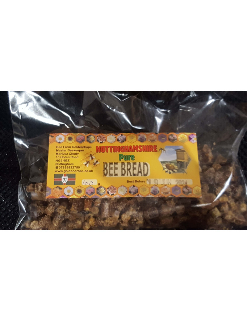 Bee Bread BB2 - 100g | Fermented Bee Pollen | goldendrops