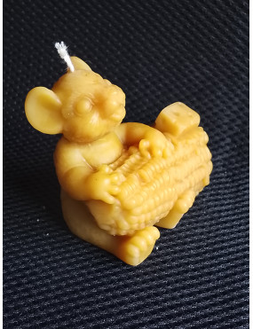 C289 Corn Cob Mouse Beeswax...