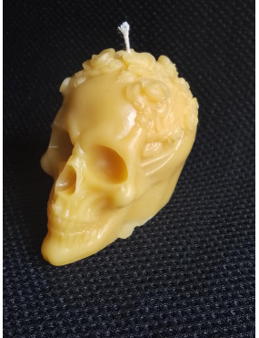 C300 Candle Skull with...