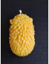 C302 – Hedgehog Beeswax Candle, 190g, 10cm