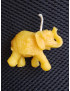 C324 – Elephant with Raised Trunk Beeswax Candle, 11g, 4cm