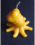 C259 – Fairy Tale Octopus with Cap Beeswax Candle, 58g, 6cm