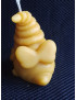 C306 – Fairy Tale Gnome with Cap and Wings Beeswax Candle, 75g, 7.5cm