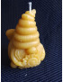 C306 – Fairy Tale Gnome with Cap and Wings Beeswax Candle, 75g, 7.5cm