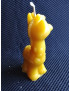 C254 – Giraffe Beeswax Candle, 47g, 10cm
