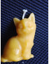 C320 – Kitten Beeswax Candle, 26g, 5cm