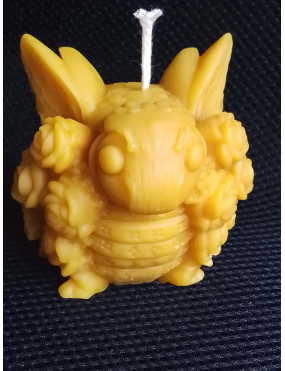 C327 Bumblebee Beeswax Candle