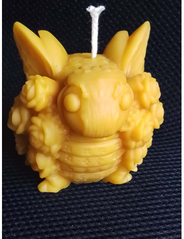 C327 Bumblebee Beeswax Candle