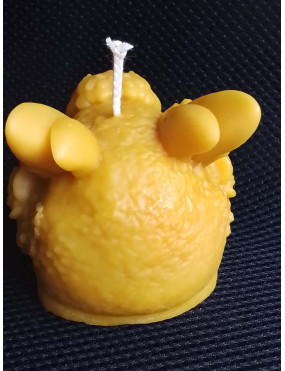 C327 Bumblebee Beeswax Candle