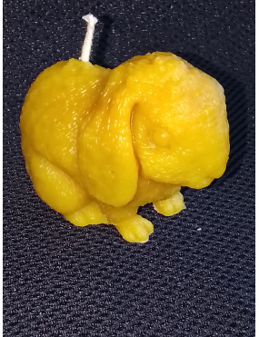 C333 Rabbit Beeswax Candle