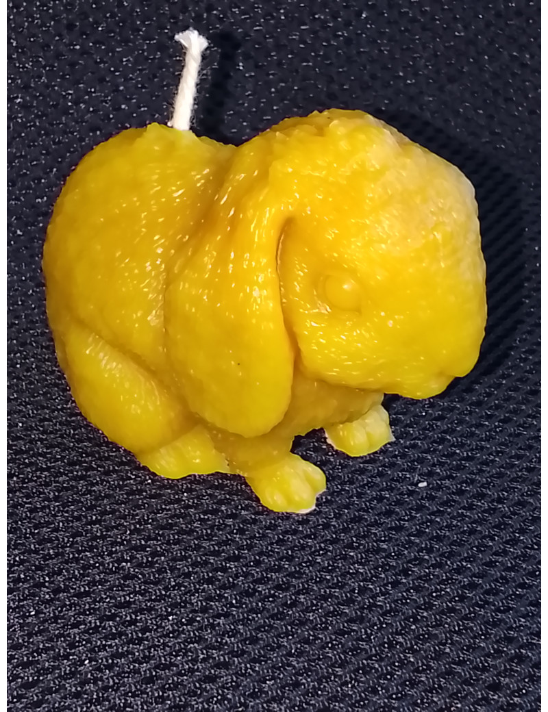 C333 Rabbit Beeswax Candle