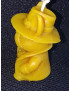 C338 Bulldog with Hat Beeswax Candle