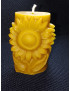 C350 Sunflower Beeswax Candle
