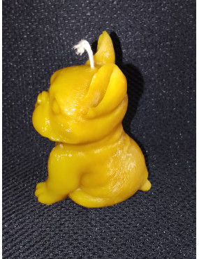 C355 Bulldog Beeswax Candle
