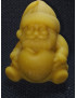 C368 Beeswax Santa with Heart Candle