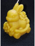 C391 Rabbit on Flower Cart Candle