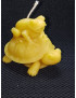 C397 Turtle with Frog on Shell Candle