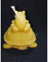 C397 Turtle with Frog on Shell Candle
