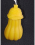 C404 Pumpkin House Beeswax Candle