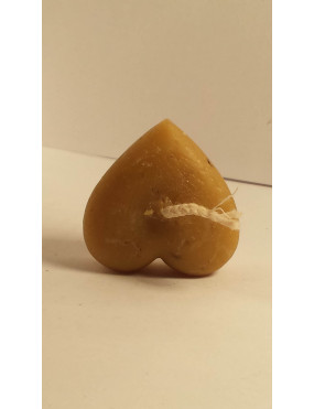 C028  Wax candle- HEART