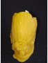 C414 Baby in Cabbage Beeswax Candle