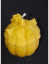 C419 Pumpkin House Beeswax Candle