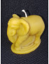 C427 Elephant Beeswax Candle