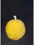 C438 Ornament Ball Beeswax Candle