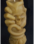C453 Beeswax Hand with Snake and Skull