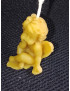 C457 Handmade Beeswax Angel Figurine
