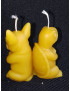 C469 Offended Turtle on Dog Beeswax Candle