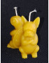 C469 Offended Turtle on Dog Beeswax Candle