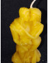 C470 Couple in Love Beeswax Candle