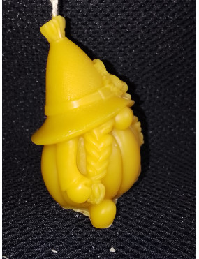 C476 Autumn Gnome with Long Braided Hair