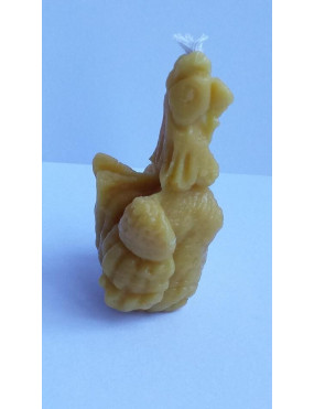C017  Wax candle- small hen