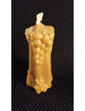 C006 Wax candle with grapes