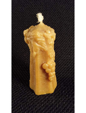 C006 Wax candle with grapes