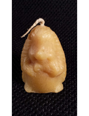 C011 Wax candle- Hedgehog