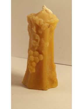 C006 Wax candle with grapes