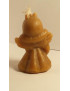 C012  Wax candle- Angel with gift