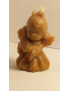 C012  Wax candle- Angel with gift