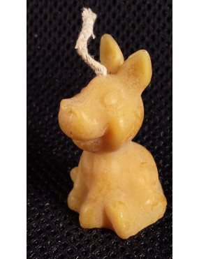 C024  Wax candle- Hippo