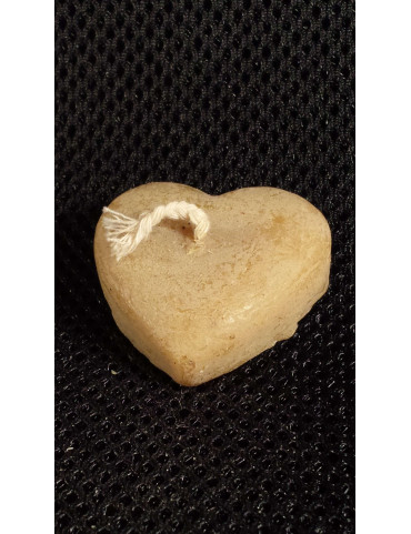 C028  Wax candle- HEART