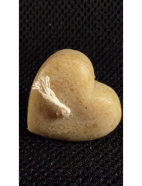 C028  Wax candle- HEART