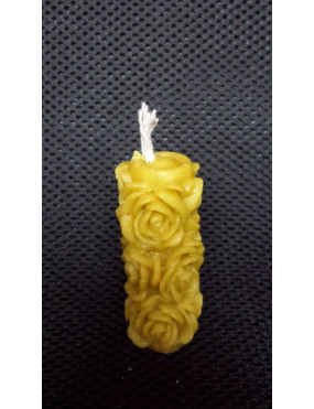 C086  Cylinder with roses