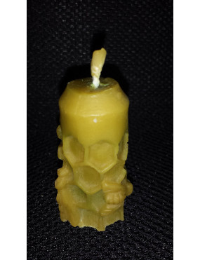 C098  Bee with a honeycomb